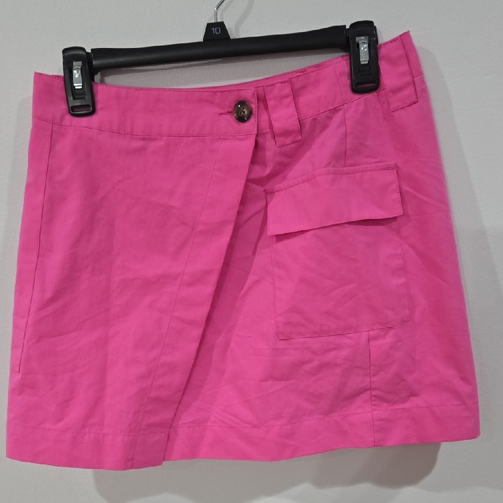 Future Collective Sz 0 Pink Mini Skirt
